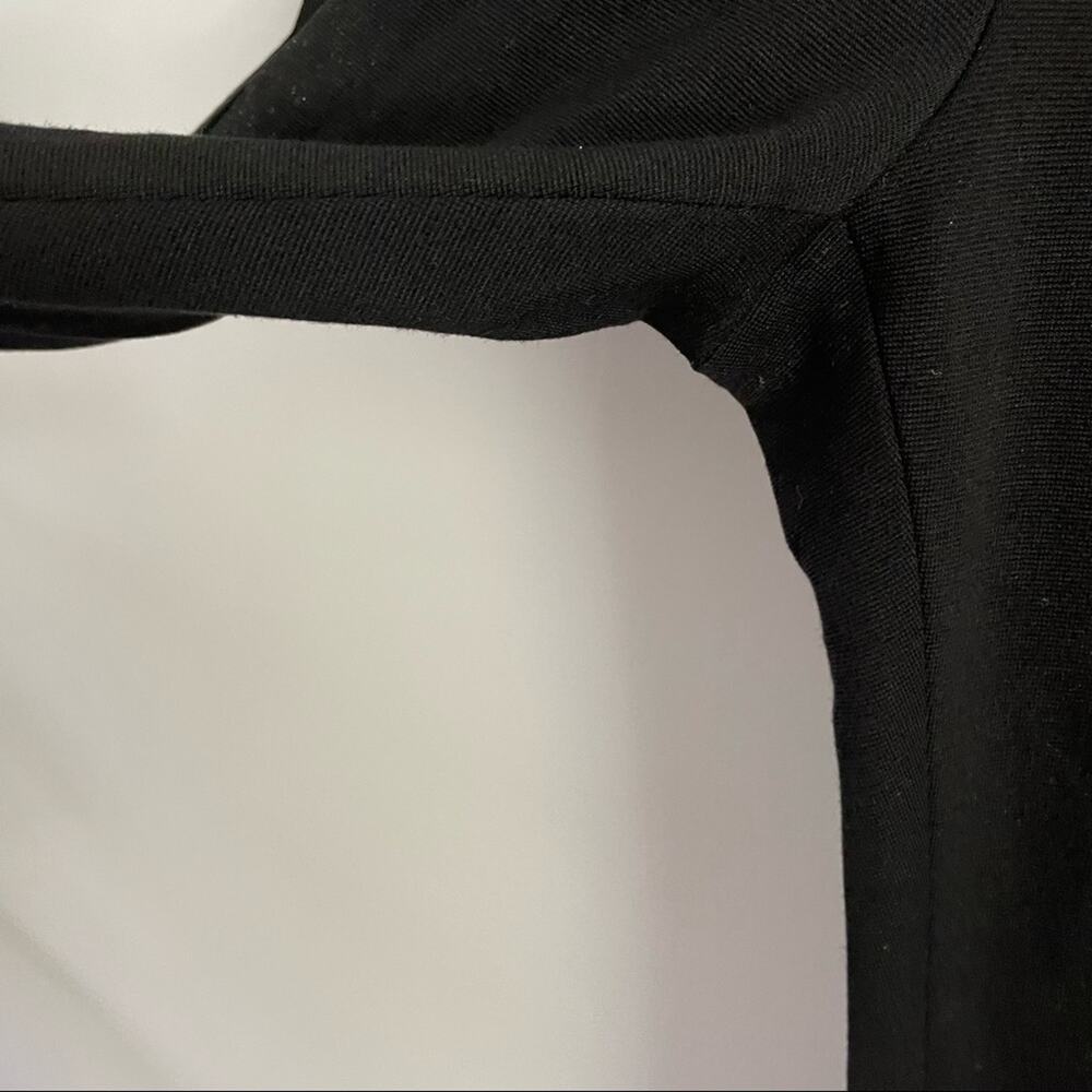 Givenchy Paris | Womens Black Slim Skinny Pant Ankle & Butt Zippers Luxury Small - Picture 3 of 10